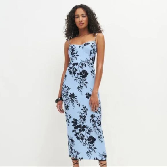 Reformation Pennington Dress in Beatriz Print Size 10 - Picture 1 of 4